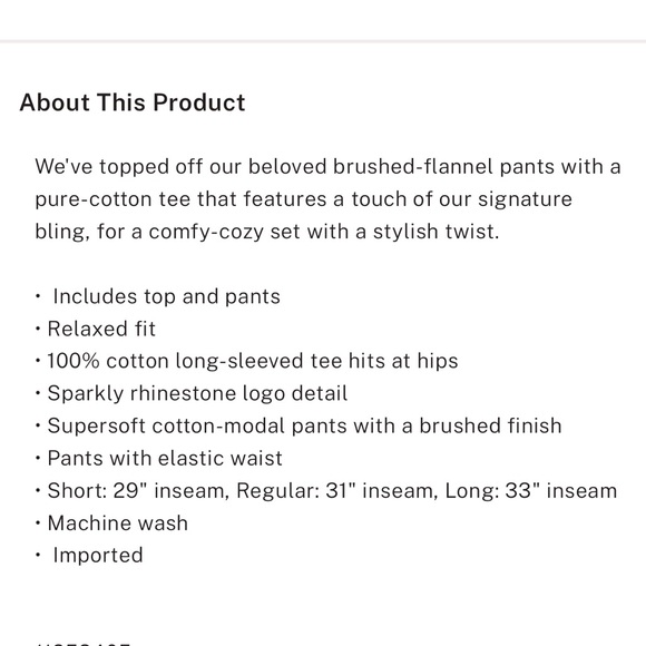 Victoria’s Secret Pajama Set - Picture 5 of 6